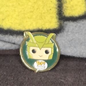 Marvel Loki Funko Pop Enamel Pin